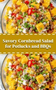 Savory Cornbread Salad Delight