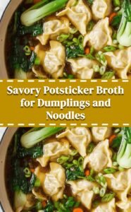 Savory Potsticker Broth Delight