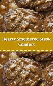 Savory Smothered Steak Delight