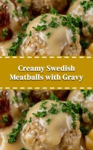 Savory Swedish Meatball Delight