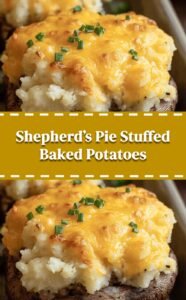 Shepherd’s Pie Twice Baked Potato Delight