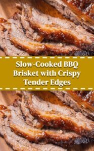 Slow-Cooked BBQ Brisket with Crispy Edges