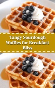 Sourdough Waffle Delight