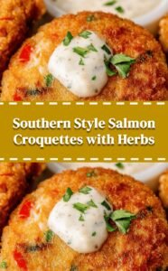 Southern Salmon Croquettes Delight