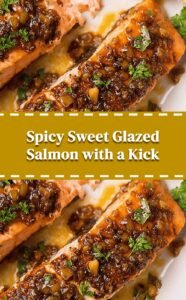 Spicy Sweet Glazed Salmon