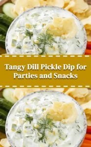 Tangy Dill Pickle Dip Delight