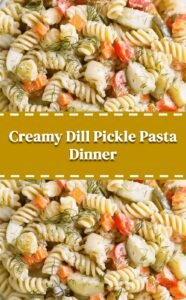 Tangy Dill Pickle Pasta Delight