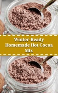 Winter-Ready Homemade Hot Chocolate Mix
